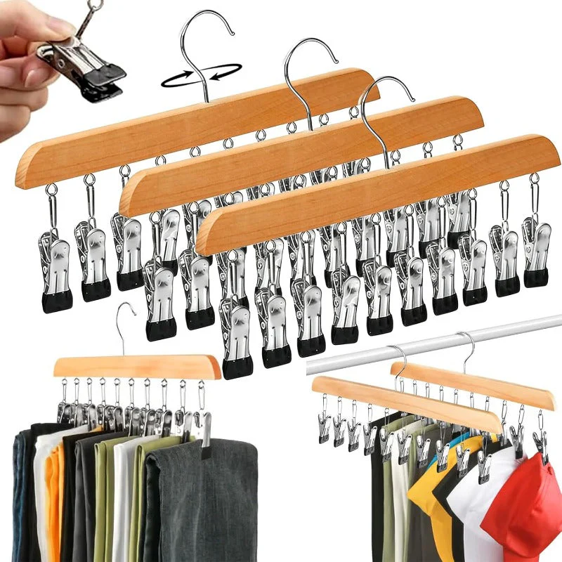 10 Clip Closet Hanger - Image 10