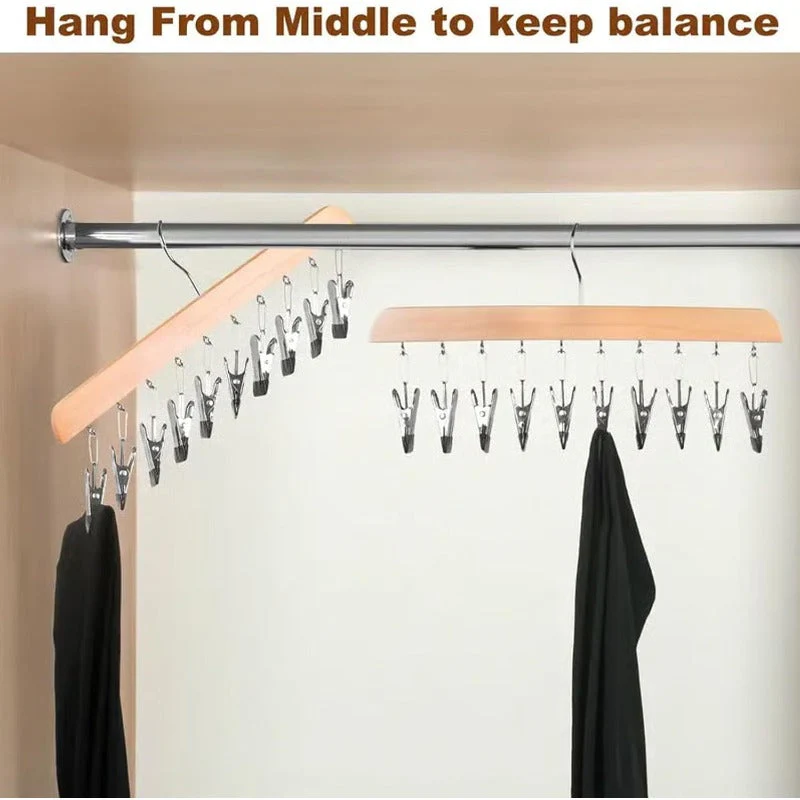 10 Clip Closet Hanger - Image 5