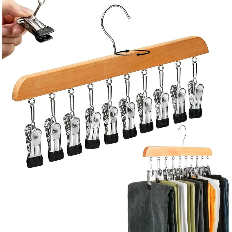 10 Clip Closet Hanger - Image 8