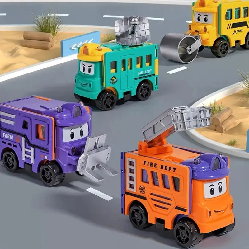 2-in-1 Pullback Car Set - Image 2