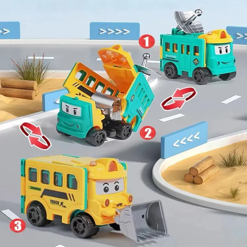 2-in-1 Pullback Car Set - Image 3