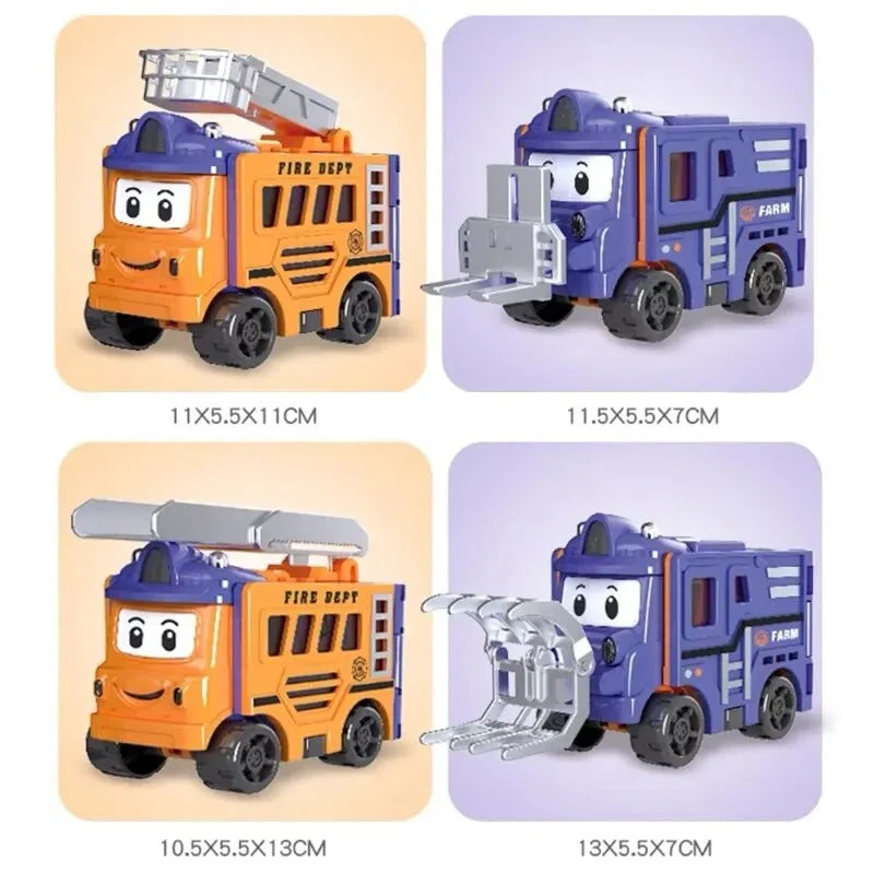2-in-1 Pullback Car Set - Image 5