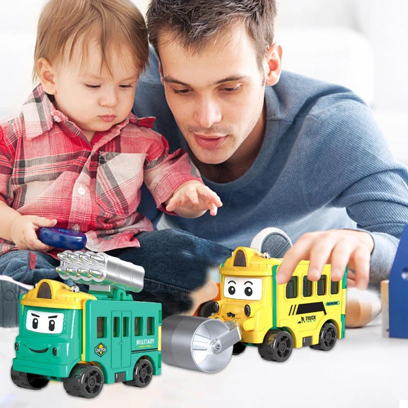 2-in-1 Pullback Car Set - Image 7