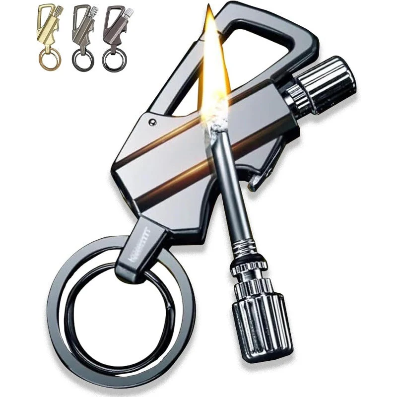 FlareGrip 3-in-1 Kerosene Match Keychain