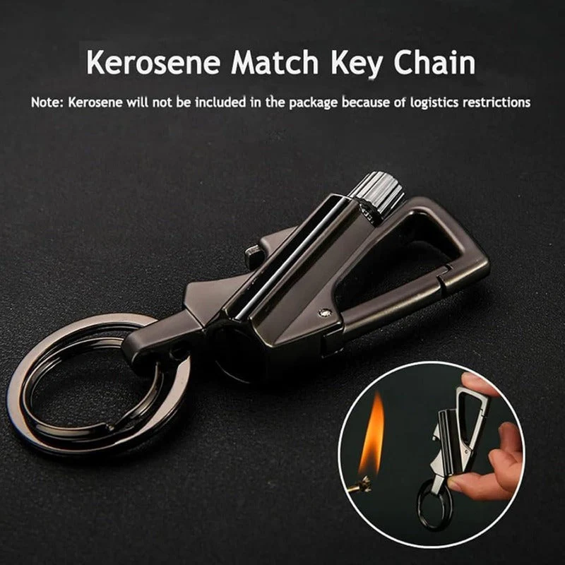 FlareGrip 3-in-1 Kerosene Match Keychain - Image 5