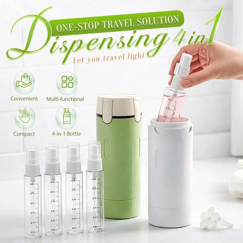 4-in-1 Travel Toiletry Dispenser - Image 2
