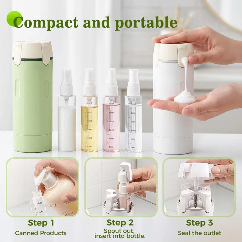 4-in-1 Travel Toiletry Dispenser - Image 7