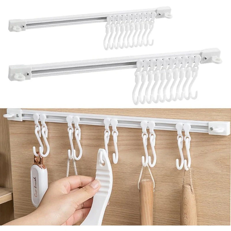 Adjustable Hook Rack