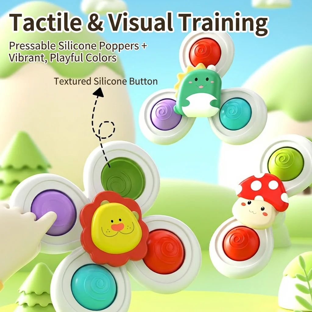 Baby Suction Spinner Toy - Image 10