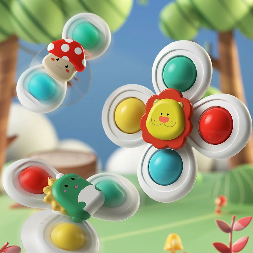 Baby Suction Spinner Toy - Image 9