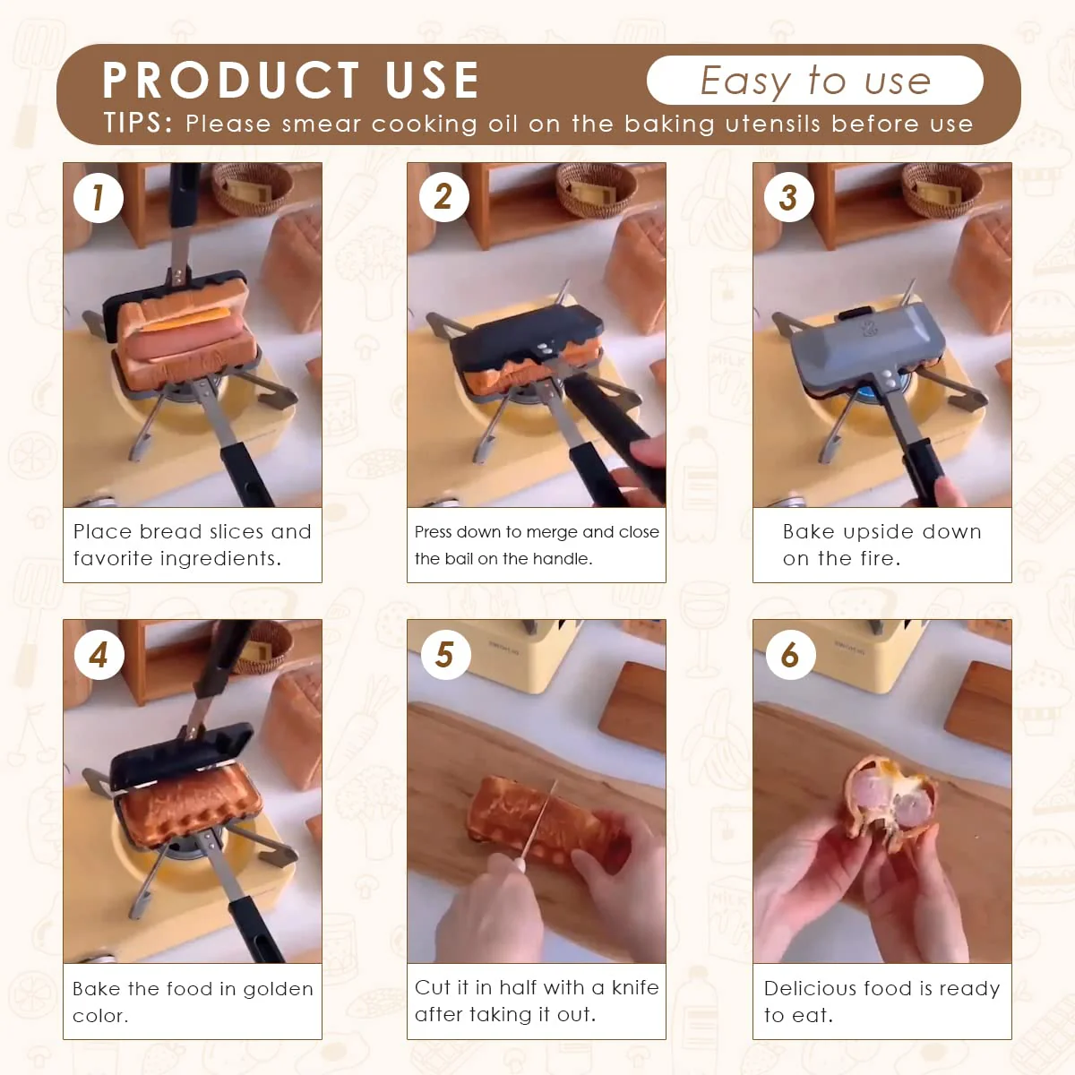 Breakfast Sandwich Maker - Image 3