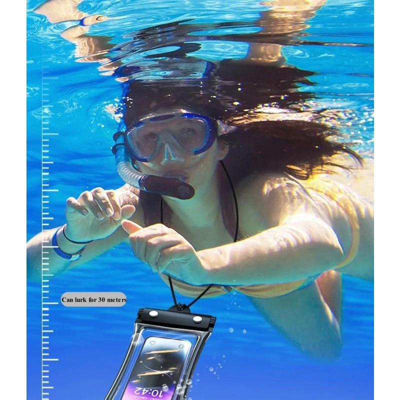 Buy 1 Get 1 Free IPX8 Floating Waterproof Phone Pouches - Image 2