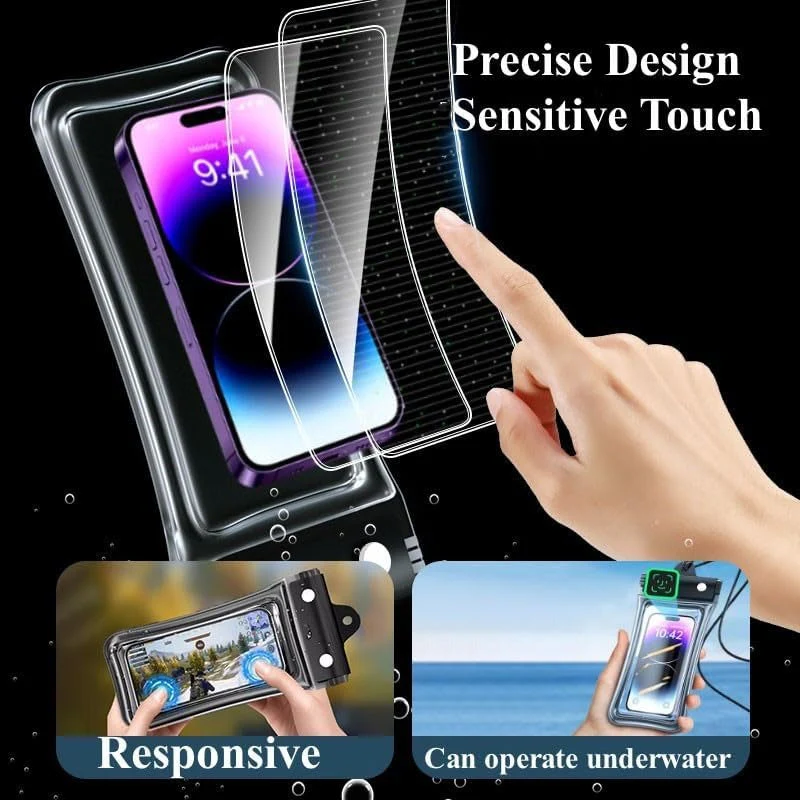 Buy 1 Get 1 Free IPX8 Floating Waterproof Phone Pouches - Image 3