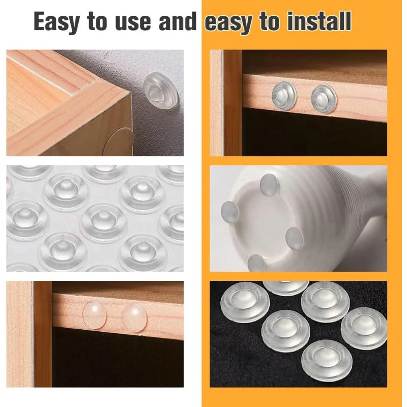 Clear Silicone Furniture Bumpers - Image 3