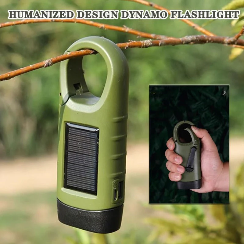 Crank-Powered Emergency Flashlight - Image 5