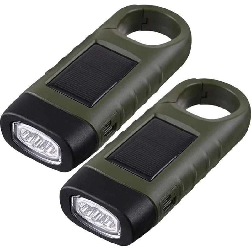 Crank-Powered Emergency Flashlight - Image 8