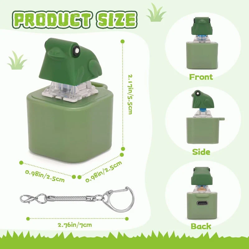 Croaking Frog Keychain - Image 2