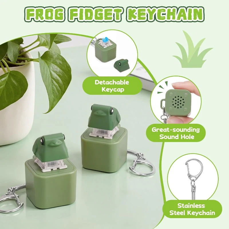 Croaking Frog Keychain - Image 3