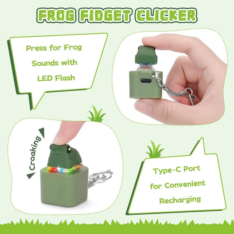 Croaking Frog Keychain - Image 4