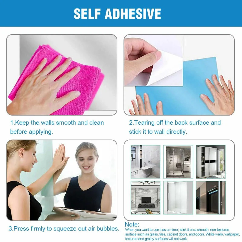 Cut To Size Adhesive Mirror - Image 5
