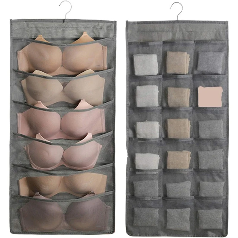 Dual-Sided Hanging Closet Organizer