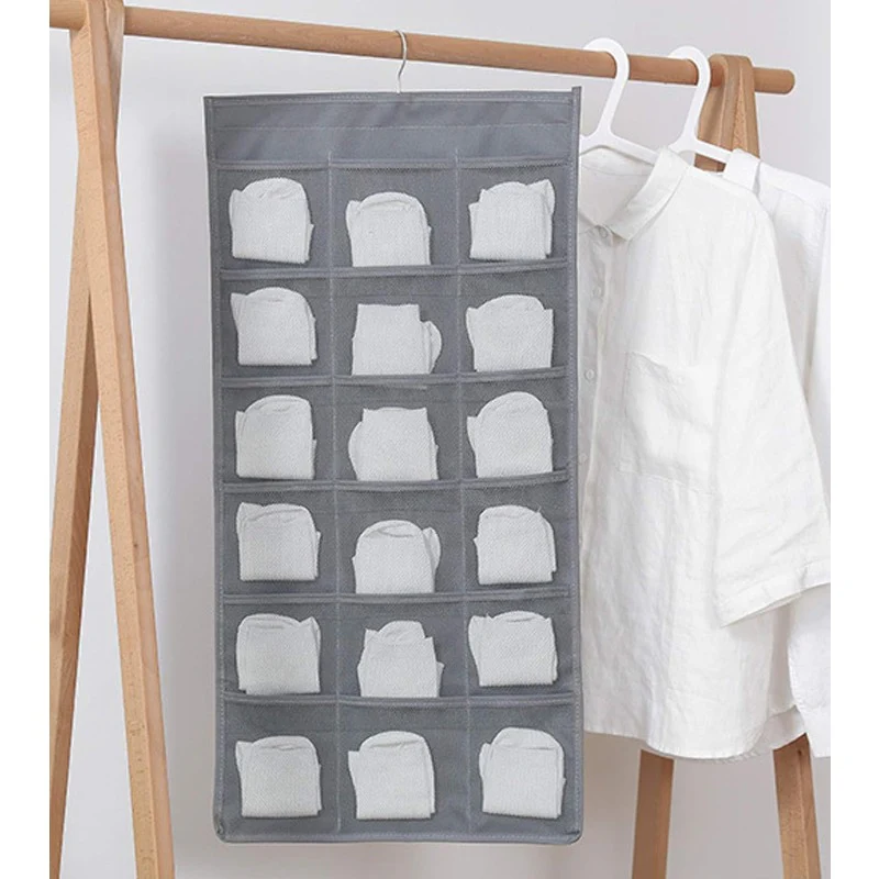 Dual-Sided Hanging Closet Organizer - Image 2