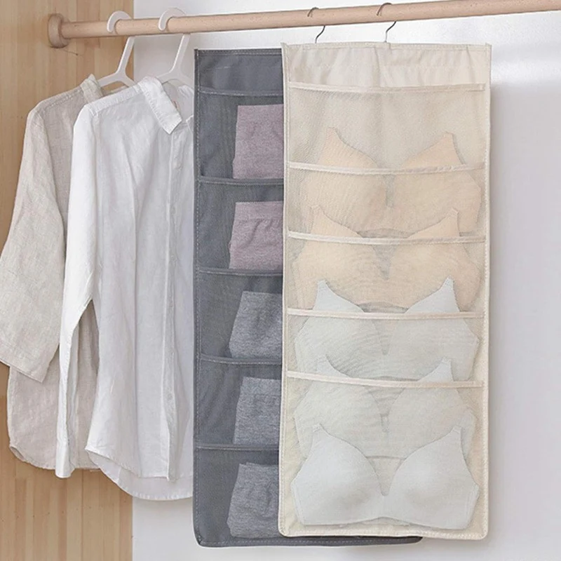 Dual-Sided Hanging Closet Organizer - Image 3