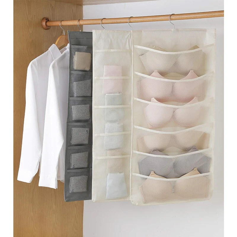 Dual-Sided Hanging Closet Organizer - Image 6