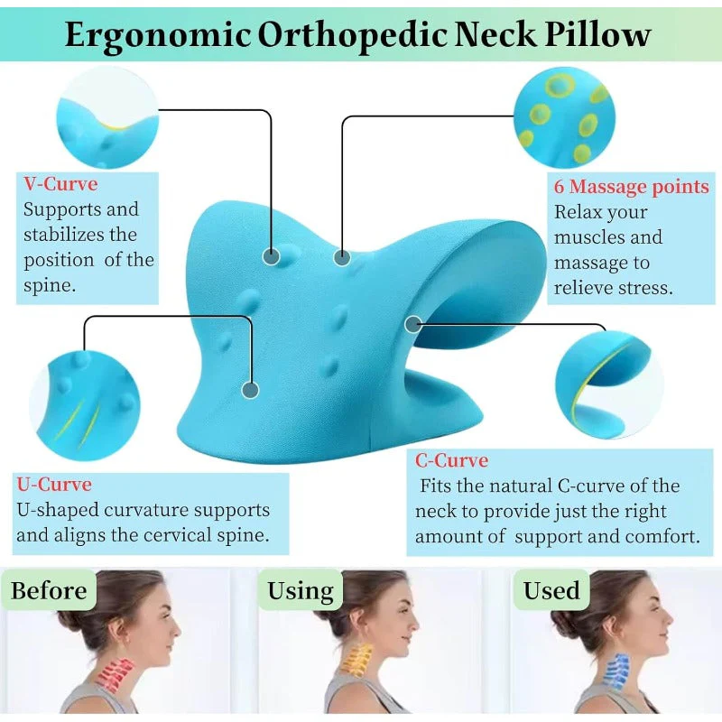 Ergonomic Cervical Neck Stretcher - Image 3