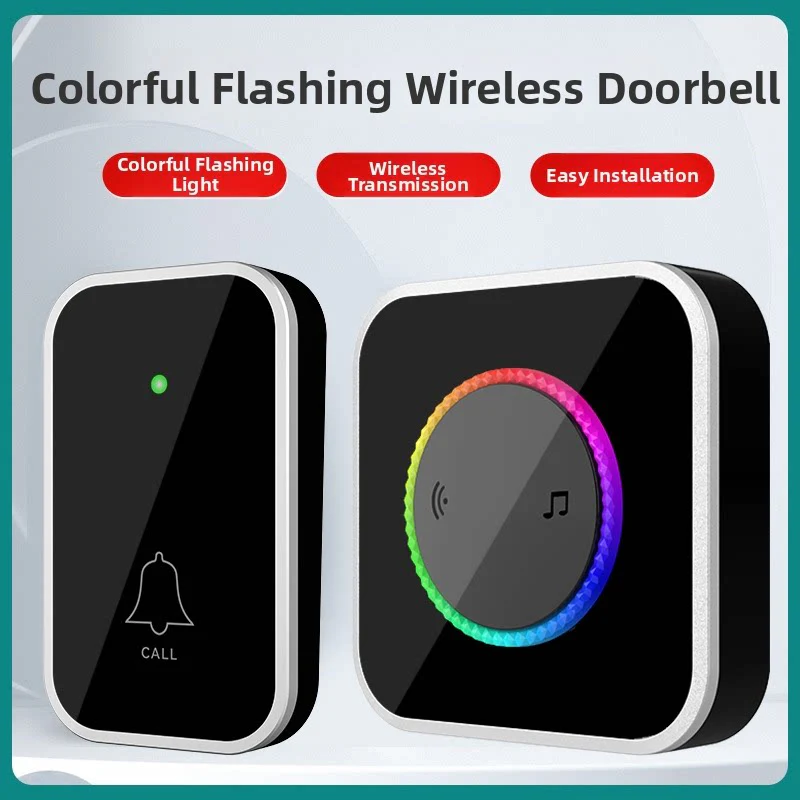 Flashing LED Wireless Doorbell - Image 5