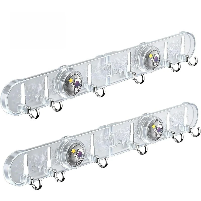 Foldable Bathroom Hook Rack - Image 11
