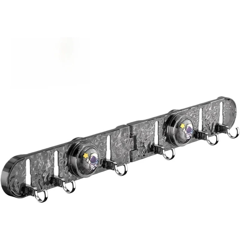 Foldable Bathroom Hook Rack - Image 8