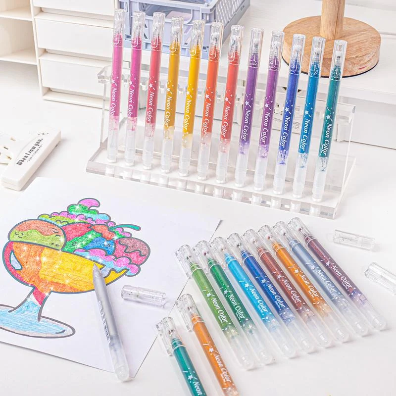 Glitter Gel Pens Set - Image 4