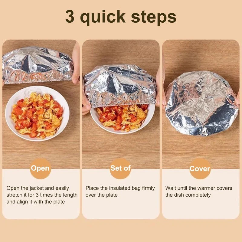 Insulated Foil Food Covers - Image 4