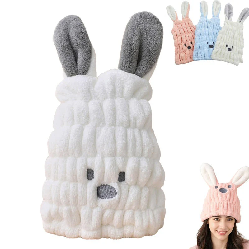 Kids Bunny Hair Towel - Image 10