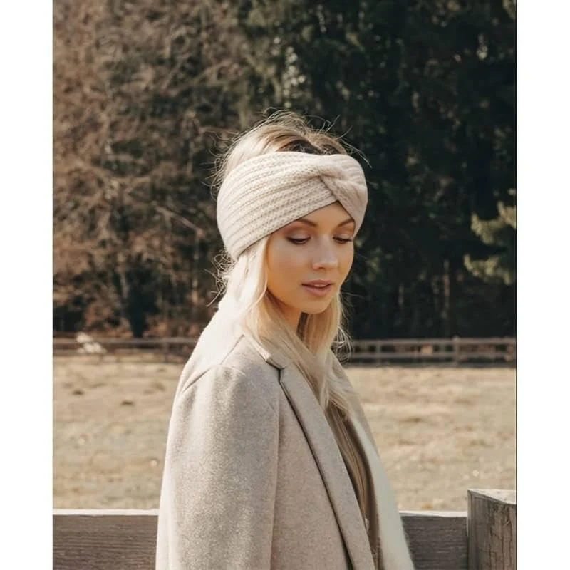 Knitted Winter Headband Set - Image 3