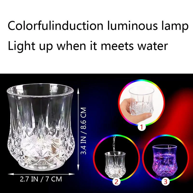 LED Flash Crystal Cups - Image 8
