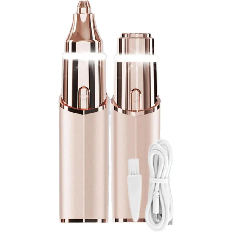 Painless 2-in-1 Facial Shaver