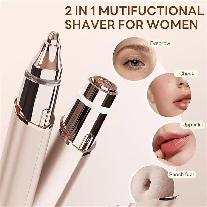 Painless 2-in-1 Facial Shaver - Image 4