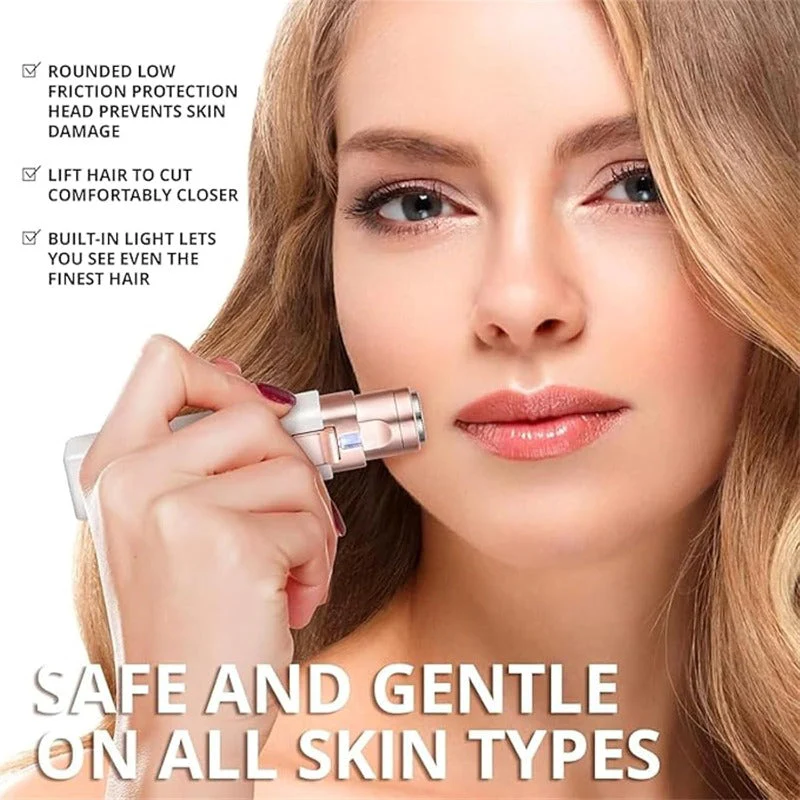 Painless 2-in-1 Facial Shaver - Image 5