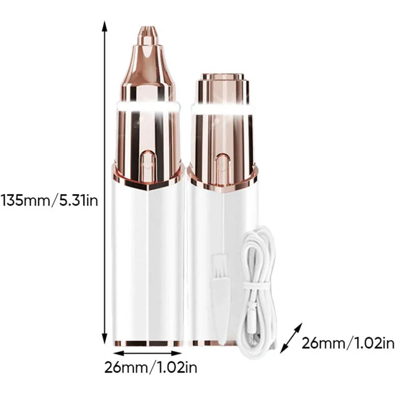 Painless 2-in-1 Facial Shaver - Image 6