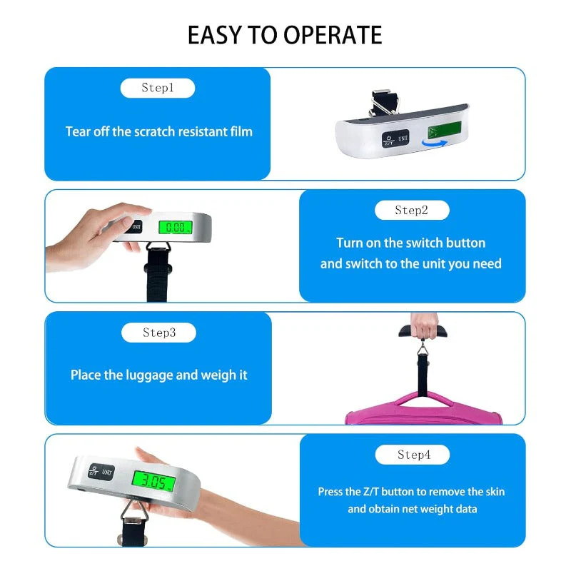 Portable Digital Luggage Scale - Image 3