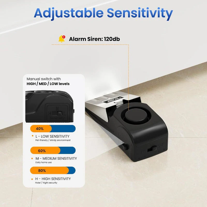 Portable Door Stop Alarm - Image 4