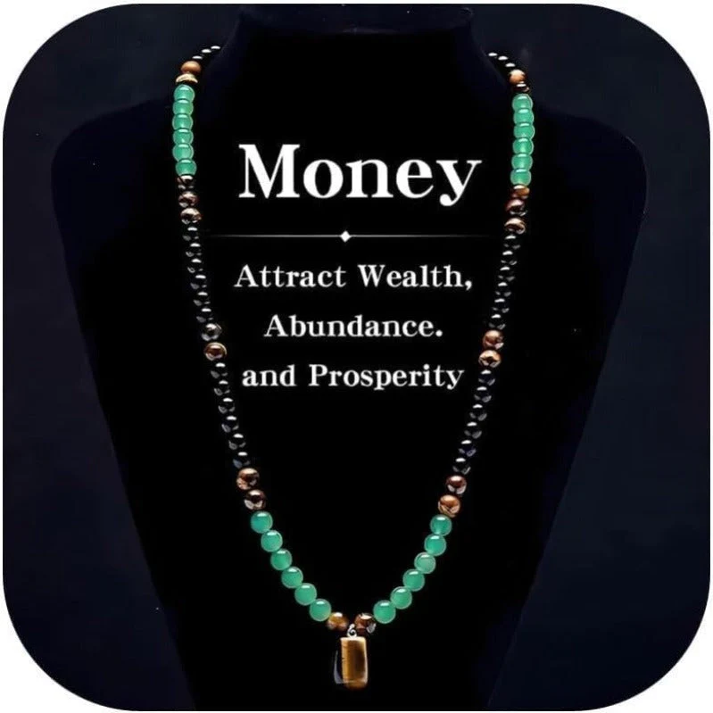 Prosperity Beaded Crystal Necklace - Image 15