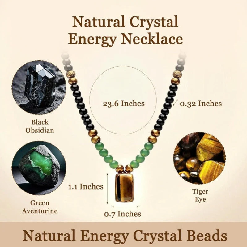 Prosperity Beaded Crystal Necklace - Image 5
