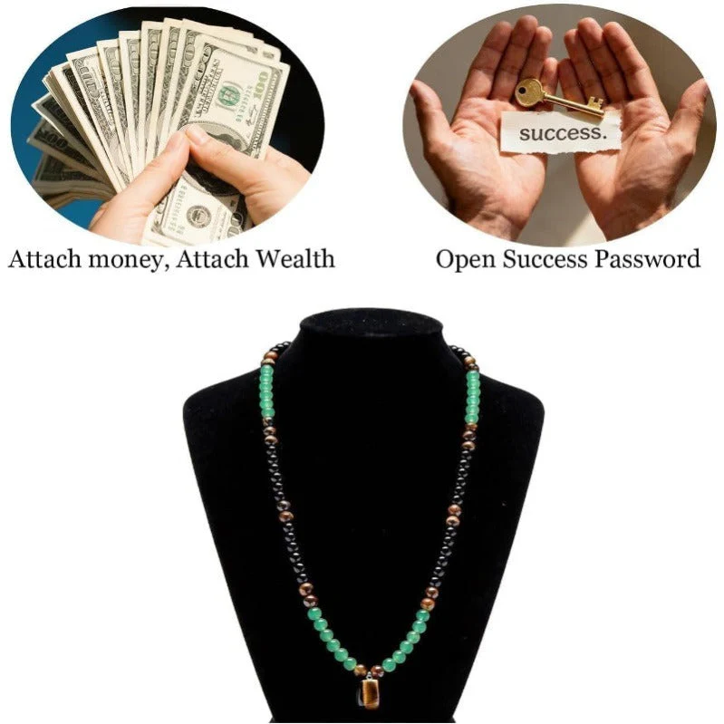 Prosperity Beaded Crystal Necklace - Image 8