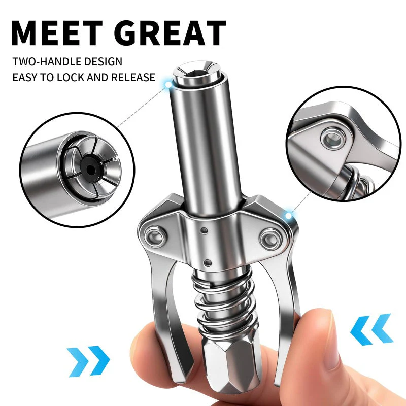 Quick Lock Grease Coupler - Image 2