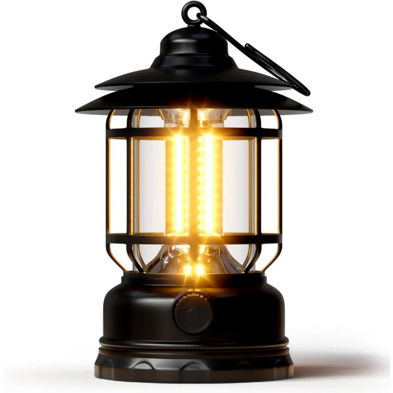 Rechargeable Retro LED Camping Lantern - Image 10