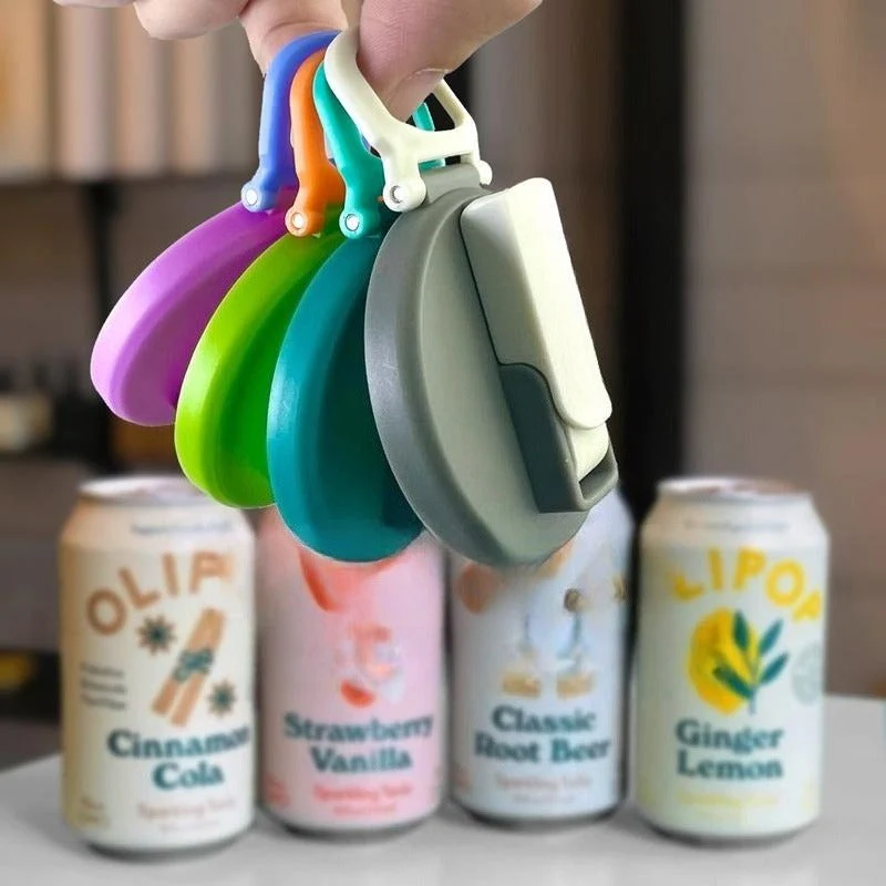 Reusable Soda Can Lids with Straw - Image 2