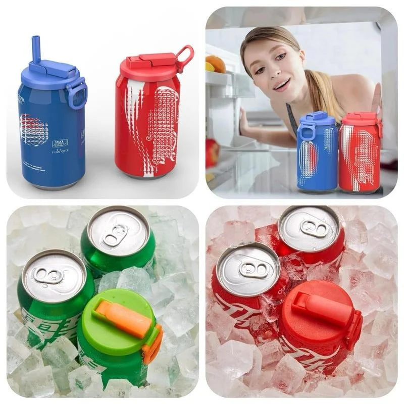 Reusable Soda Can Lids with Straw - Image 3